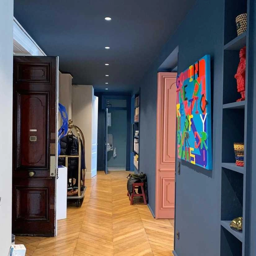 Peinture intérieure à Brignais dans un appartement