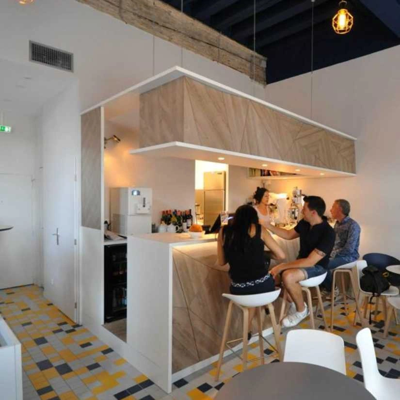 rénovation complète en intérieur d'un restaurant à chaponost